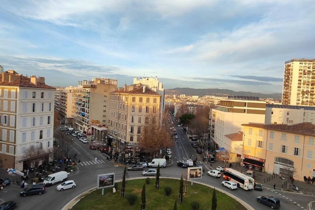 Vue Mer Et Et Notre Dame Centre Ville Avec Balcon Et Parking مارسيليا المظهر الخارجي الصورة